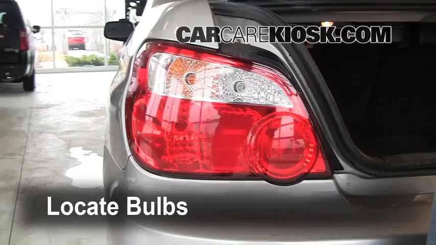2005 Subaru Impreza WRX 2.0L 4 Cyl. Turbo Sedan Lights